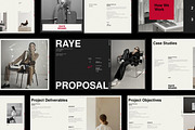 RAYE | Brand Proposal Template, a Presentation Template by slidestock55 (Thumbnail 2 of 10)