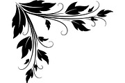 Vintage Baroque Floral Corner Frame, a Decorative Illustration by Creativeshirt (Thumbnail 6 of 20)