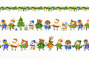 Cute Christmas, an Illustration by babenkoirusa (Thumbnail 11 of 16)