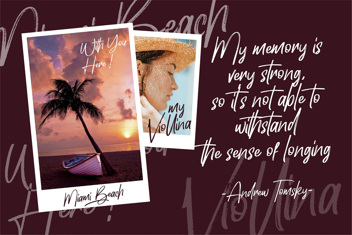 Hellotropica Handbrush Fonts preview 2