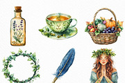 Virgo Season Clipart, an Illustration by Craft Nest (Thumbnail 4 of 6)
