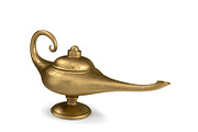 Aladin Lamp, an Object 3D Model by Tedi Permana (Thumbnail 4 of 7)