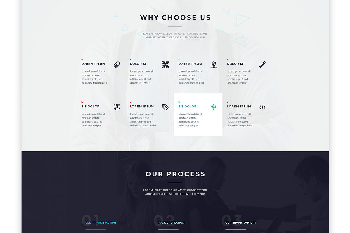 Axwell - Digital Agency PSD Template, a Websites & App Template by Spartak Vee (Photo 7 of 10)
