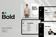 BOLD | Brand Guidelines, a Brochure Template by Analogi Studio (Thumbnail 1 of 21)