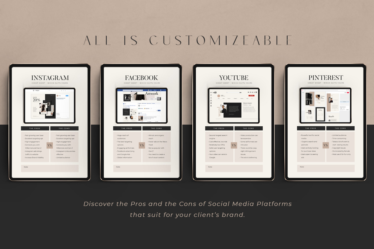 6 in 1 Bundle Coach Creator CANVA PS, a Magazine Template by Eviory (Photo 28 of 106)