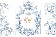 Victorian collection - Toile De Jouy, a Decorative Illustration by Pamyatka Shop (Thumbnail 6 of 16)