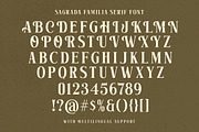 Sagrada Familia Font Collection, a Serif Font by Letterhend Studio (Thumbnail 6 of 9)