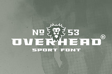 Overhead Typeface | Font