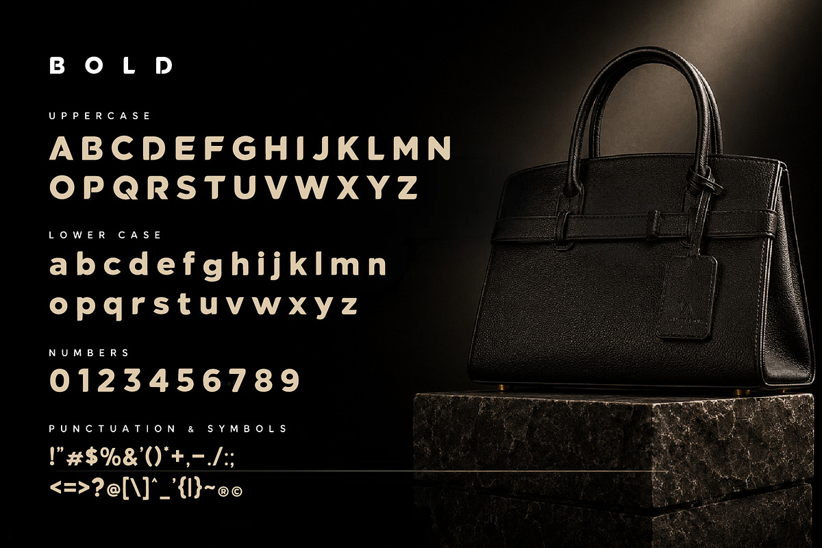 LUXEFORT – Luxury Premium Typeface, a Sans Serif Font by HypeWorksCo (Photo 6 of 7)