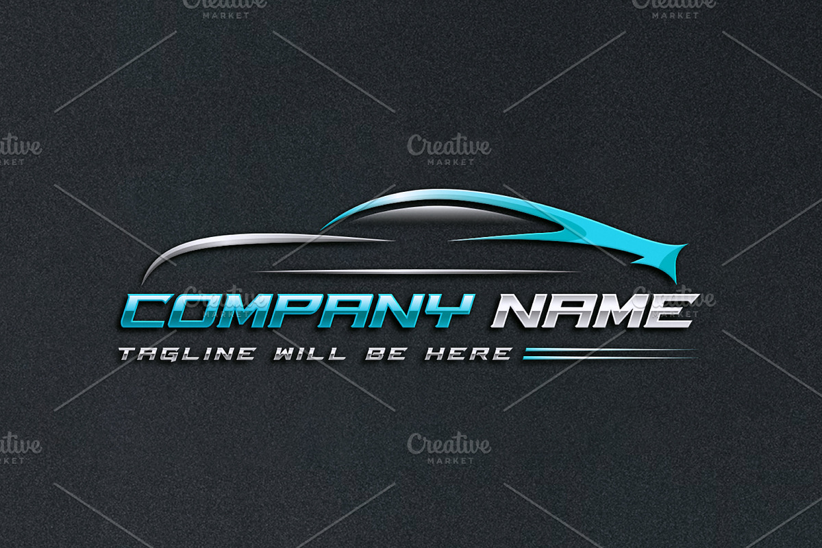 Modern Car Logo, Sports Car Logo, a Branding & Logo Template by Nahid Hasan Nilim (Photo 4 of 7)