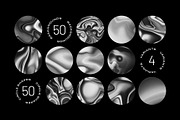 Surreal Waves - 50 Backgrounds, a Background Graphic by assetpro.design (Thumbnail 8 of 11)
