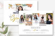 Canva Senior Graduation Photo Card, a Card Template by By Stephanie Design (Thumbnail 3 of 7)
