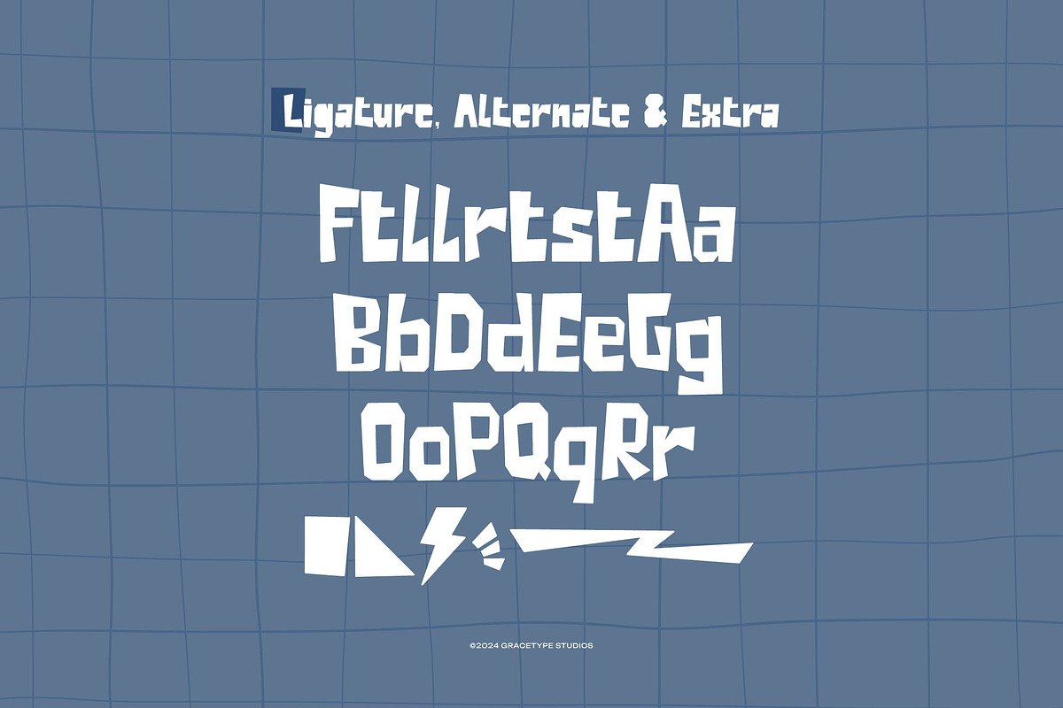 Blueming Sharing Cutout Handwritten, a Handwritten Font by gracetype_studio (Photo 11 of 12)