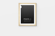 Framed Picture Mockup, a Print Template by KIPET (Thumbnail 9 of 14)
