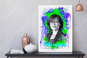 Unique Portrait Text Photo Effect, an Action Add-On by MRI STUDIO (Thumbnail 4 of 42)