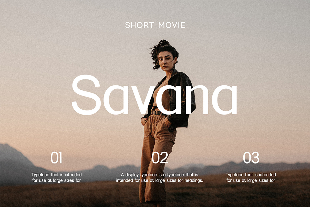 Pavonine Sans Serif Font, a Sans Serif Font by UICreative (Photo 7 of 13)
