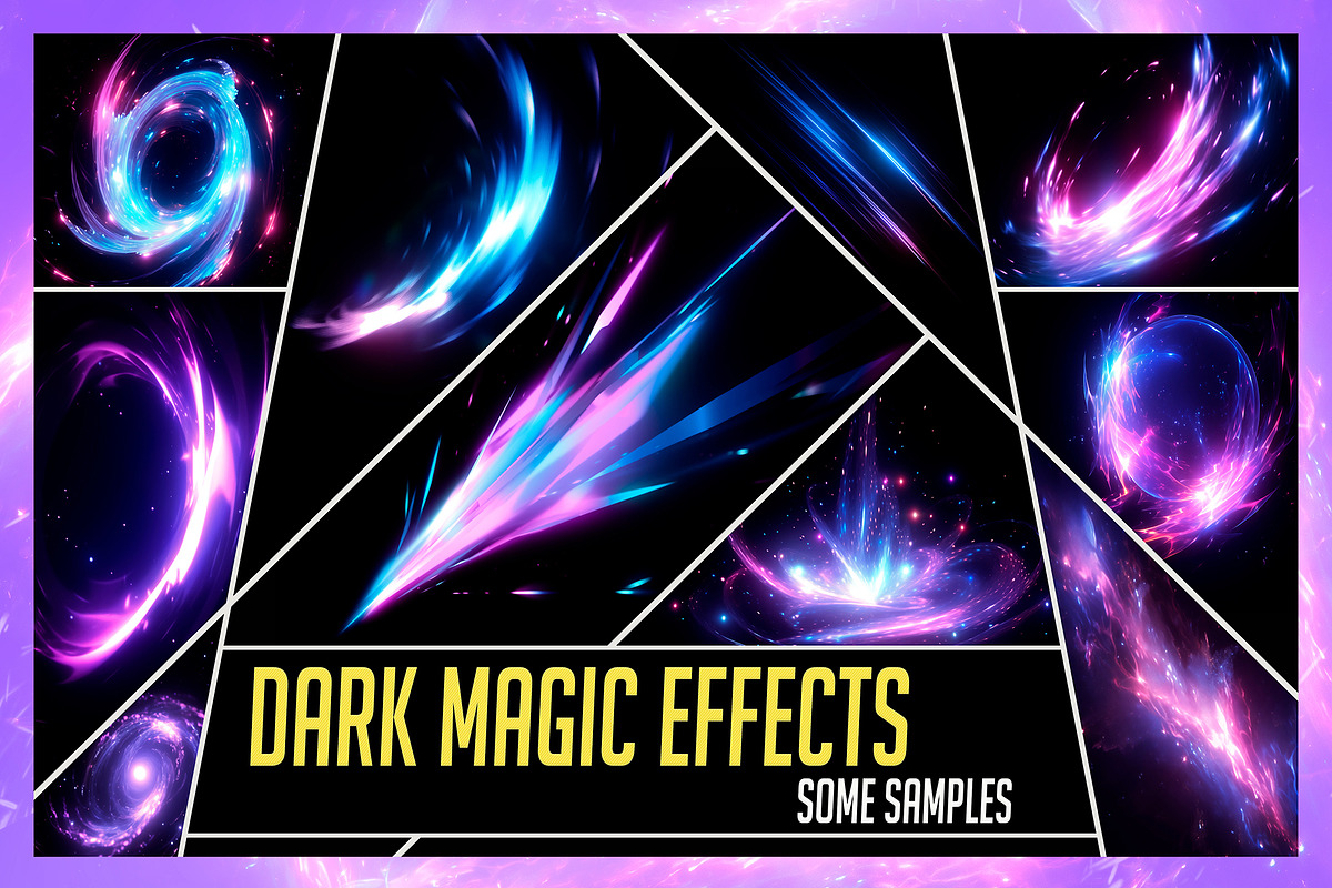 160+ Dark Magic spell Overlay Effect, an Object Graphic by Mikel Blazgad (Photo 2 of 11)