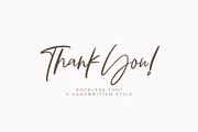 Rockless, a Script Font by Fargun Studio (Thumbnail 13 of 13)