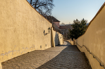 Prague Castle in the spring morning sun, a Holiday Photo by PhotoVision Pavel Rezac
