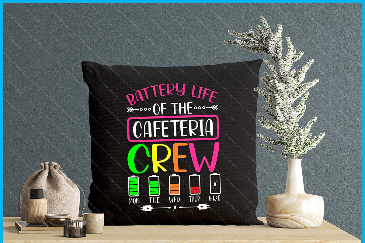 Battery Life Of The Cafeteria Crew, a Graphic by Creativeusart (Photo 4 of 4)