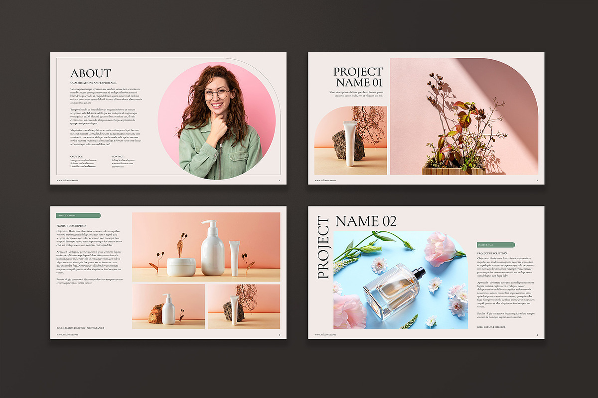 Premium Creative Portfolio Template, a Presentation Template by Good Creative Studio (Photo 4 of 9)