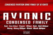 Avionic Condensed Family