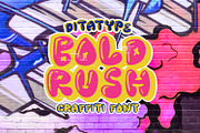 Boldrush, a Symbol Font by Ditatype (Thumbnail 1 of 11)