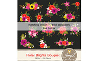 Floral Wedding Digital Papers, a Graphic by JennyL Designs (Thumbnail 4 of 5)