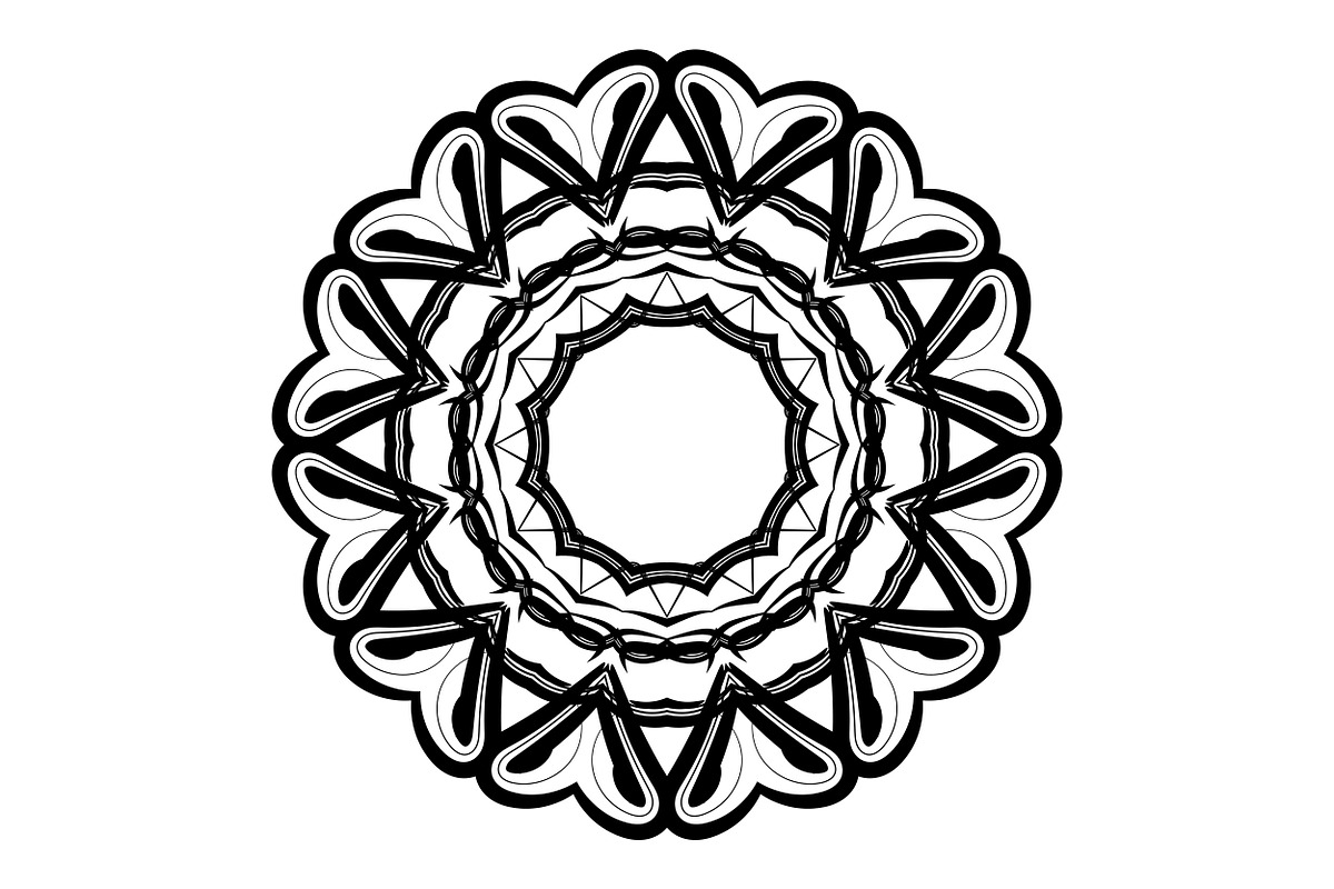 Spiritual Mandala Artwork Bundle, a Decorative Illustration by NJ Himel (Photo 19 of 104)