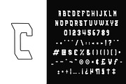 Mandala - Display Sport Font, a Font by Arendxstudio (Thumbnail 2 of 7)