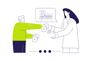 Physical therapy for arthritis, a Healthcare Illustration by Visual Generation