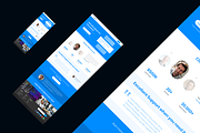 SaaS PRO - Startup Landing Page XD, an UI Kit Template by DotnikStudio.com (Thumbnail 5 of 7)