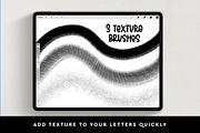 Procreate Block Lettering Brushset, a Brush Add-On by Hewitt Avenue (Thumbnail 3 of 5)
