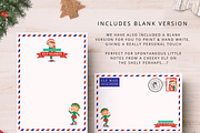 Editable Elf Letter Set, a Stationery Template by Studio Sirona (Thumbnail 4 of 4)