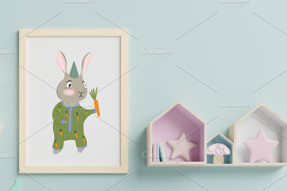 Cute Animal Clipart Collection, an Animal Illustration by Oleksandra Illustrates (Photo 9 of 13)