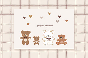 Teddy Bear Pattern Collection