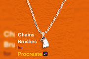 Procreate Chain Brushes More than 35, a Brush Add-On by byMariZen (Thumbnail 1 of 4)