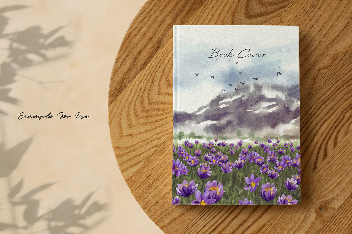 Watercolor Flowers & Landscapes, an Object Illustration by Yorda Studio (Photo 9 of 10)