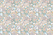 4 Fabric Paisley seamless patterns, a Pattern Graphic by antalogiya (Thumbnail 2 of 5)