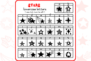Star Doodles - Dingbats Font, a Symbol Font by WADLEN (Thumbnail 3 of 7)