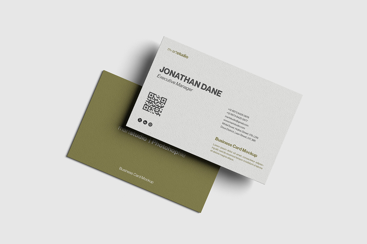 Business Card Mockup, an Advertising Mockup by MA-KING_ART (Photo 2 of 3)