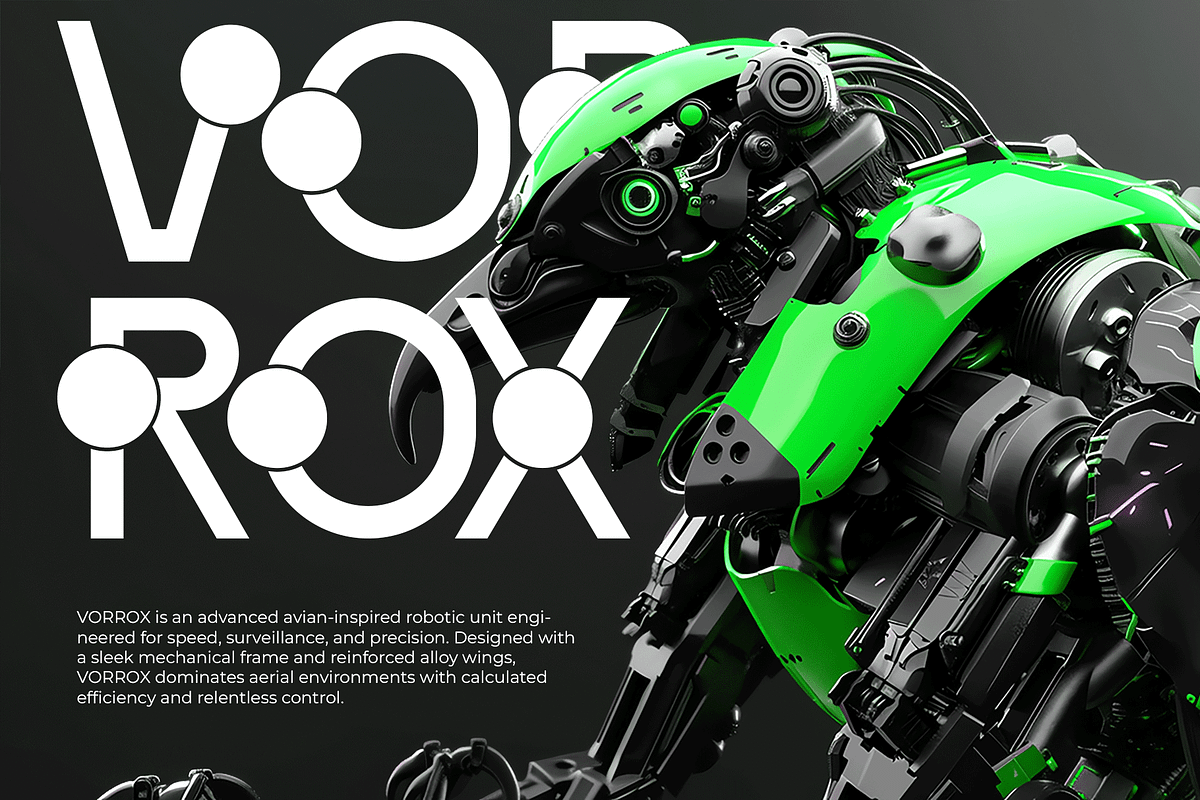 Brox - Modern Display Font, a Sans Serif Font by overlaytemplates (Photo 2 of 5)