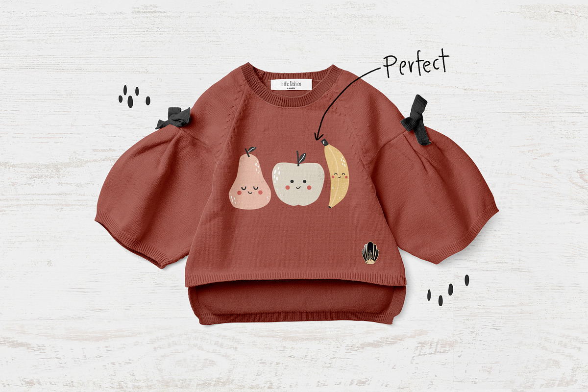 Cute Fruits - Collection for Kids, an Animal Illustration by Sumacj (Photo 3 of 9)