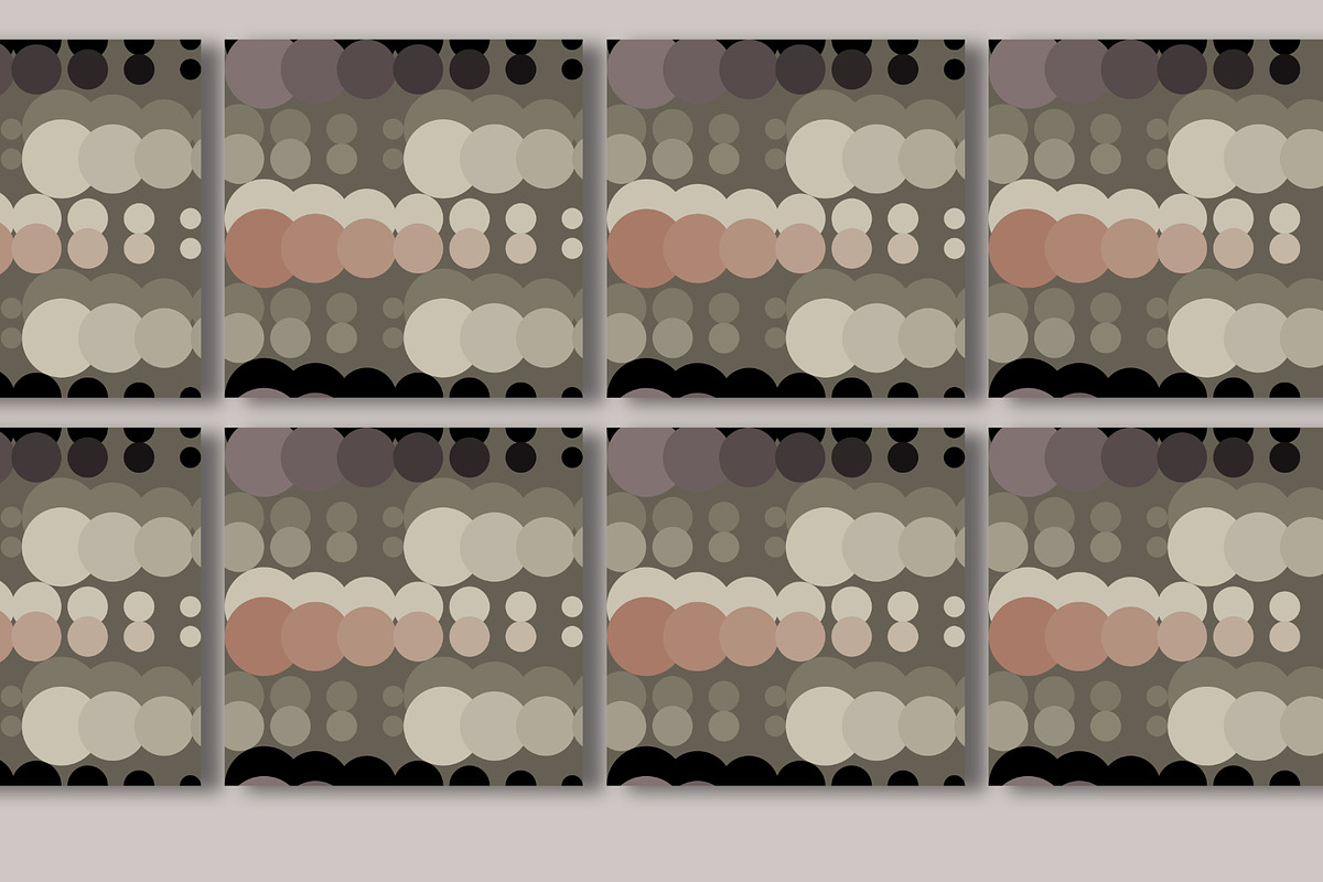 Circles motifs optical motifs dots, a Pattern Graphic by Nocito Design (Photo 6 of 6)