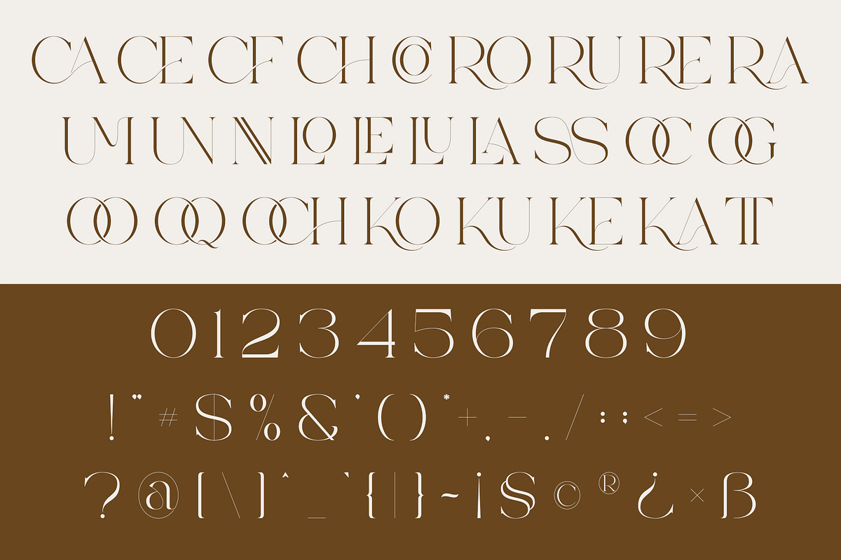 Moche - Luxury Serif Font, a Serif Font by Aqeel_Art (Photo 11 of 12)