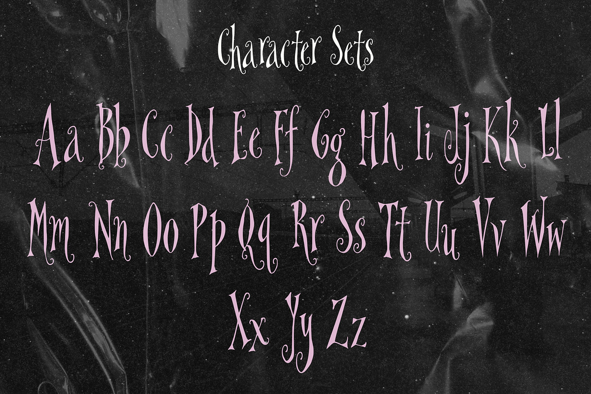 Drunk Cherub Whimsical Display Font, a Handwritten Font by The October Creative (Photo 3 of 8)