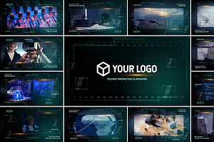 Techno Slideshow for Premiere Pro, a Templates & Theme by 2dfx