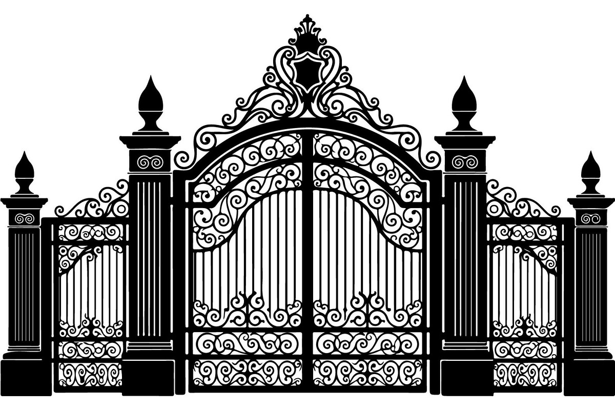 Decorative Iron Gate Bundle, a Decorative Illustration by Designer_Momina (Photo 6 of 26)