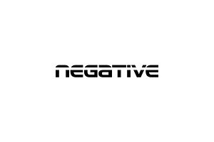 negatif logotype, a Branding & Logo Template by ZHR Creative