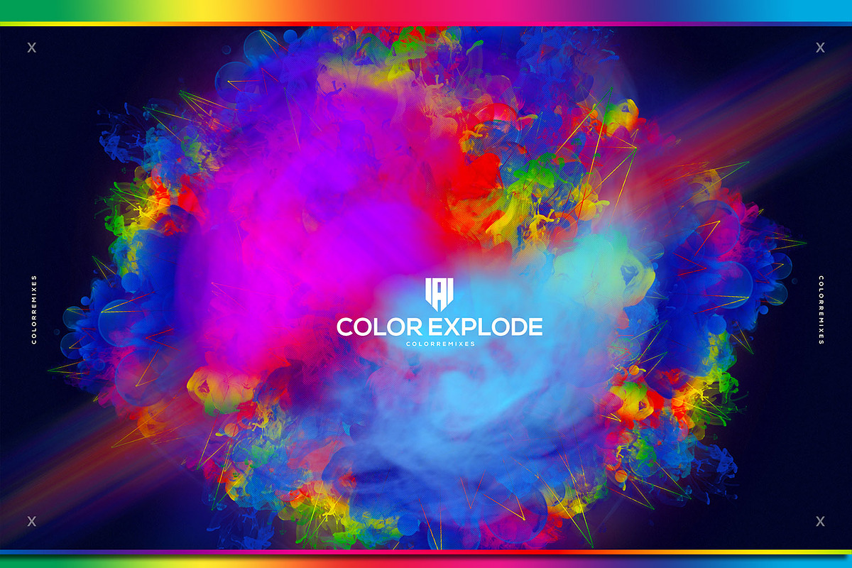 Color Explode Abstract PSD Artwork, a Social Media Template by angelicafx (Photo 5 of 5)